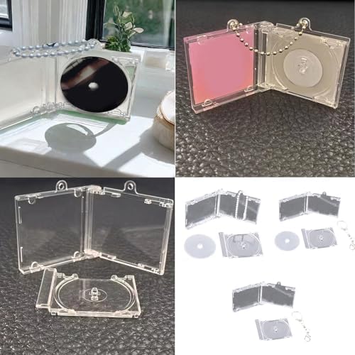10pcs Miniature Album Keyring for Music Lovers