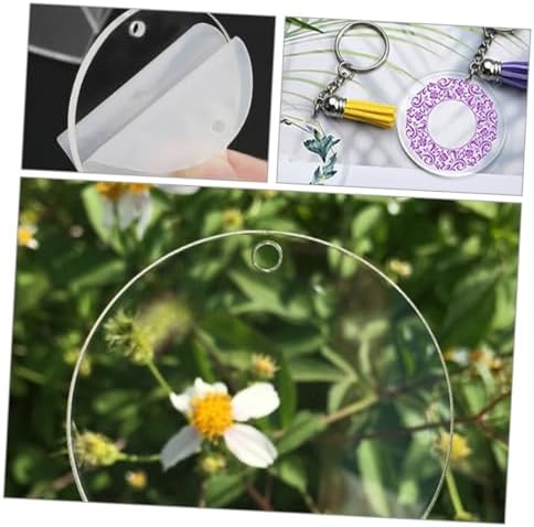 Gadpiparty 150pcs Keychain Blanks for Crafts and DIY
