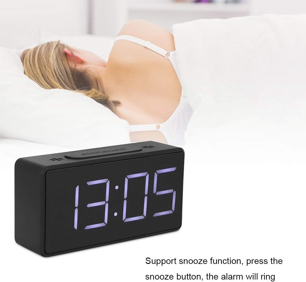 Alvinlite Digital Alarm Clock with USB Charging