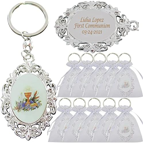 WE Personalized First Communion Keychain Favor 12 PCS 1