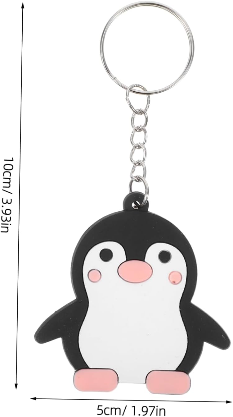 24Pcs Penguin Keyring Cute Animal Pendant
