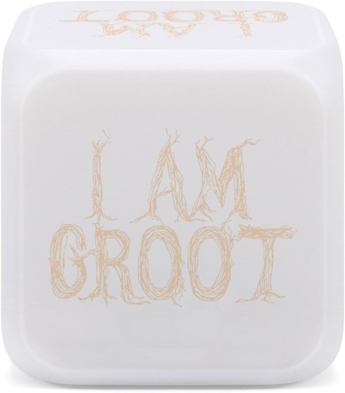 I Am Groot Cube Digital Alarm Clock with Night Light and Thermometer