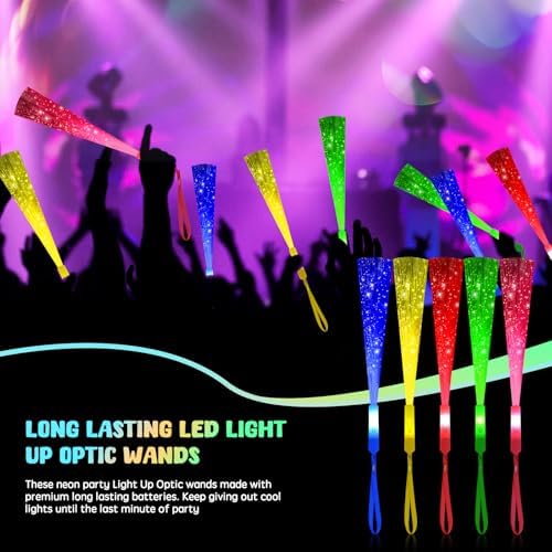 30PCS LED Glow Sticks Party Decorations