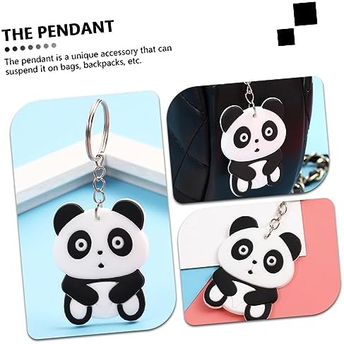 SOIMISS 20pcs Panda Keychain Set for Graduation and Party Favors