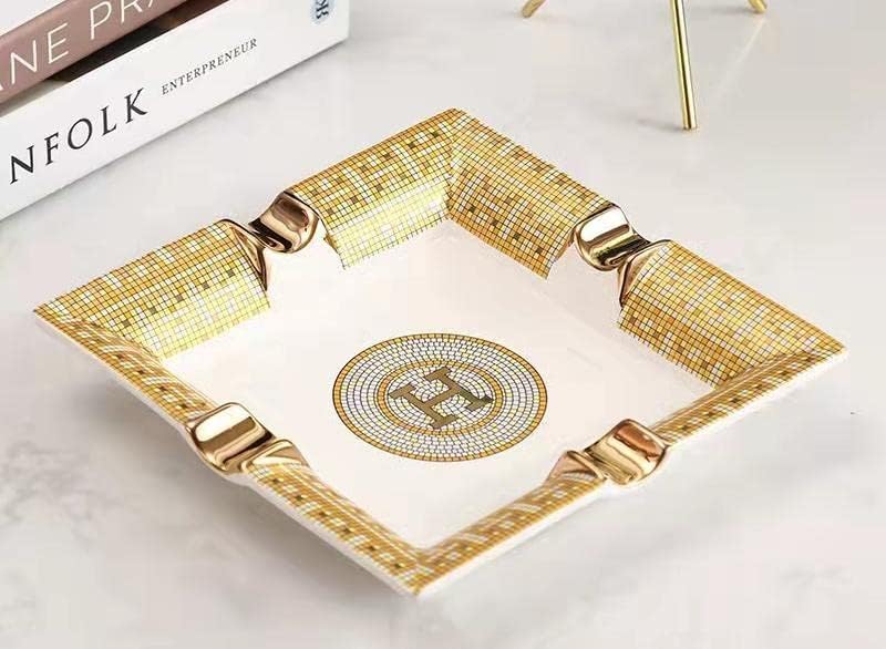 Cigar Ashtray for Indoor or Outdoor Use White 787787in