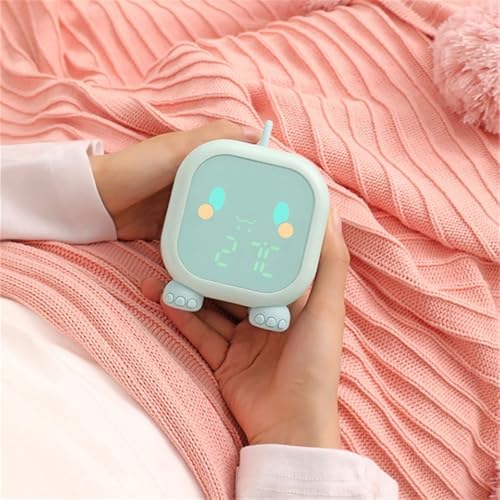 Cute Dinosaur LED Alarm Clock with Night Light