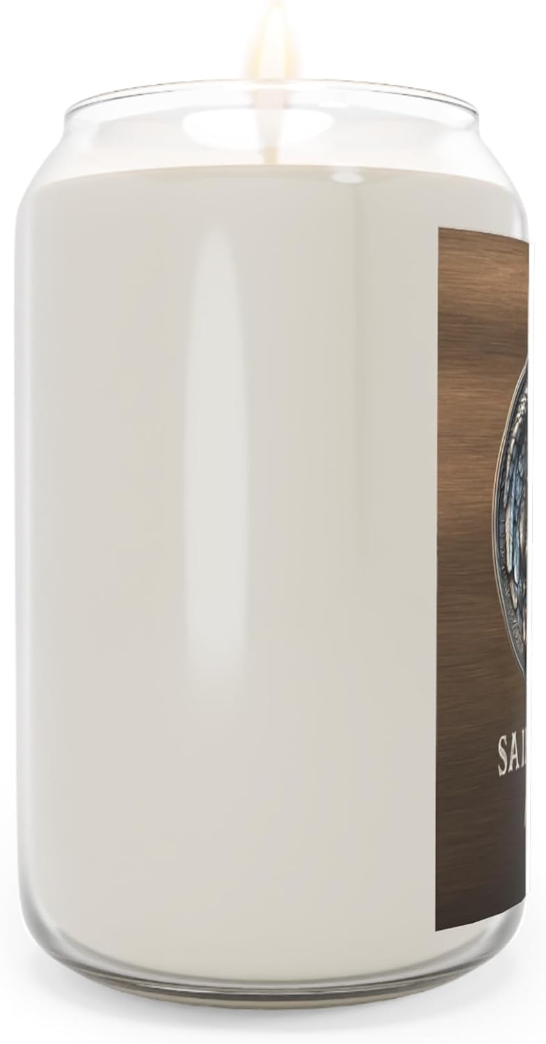 Saint Michael Candle Devotional Spiritual Scented Jar Candle 1375oz
