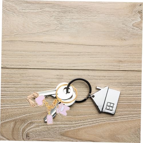 GLEAVI 1Set Shower Footprint Keychain and Mini Cupcake Rack