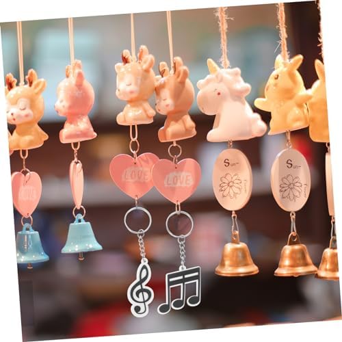 HOOTNEE 20pcs Music Themed Keychains for Party Favors