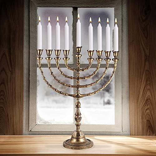 Extra Large Traditional Chanukah Menorah 21 Inch Zion Judaica