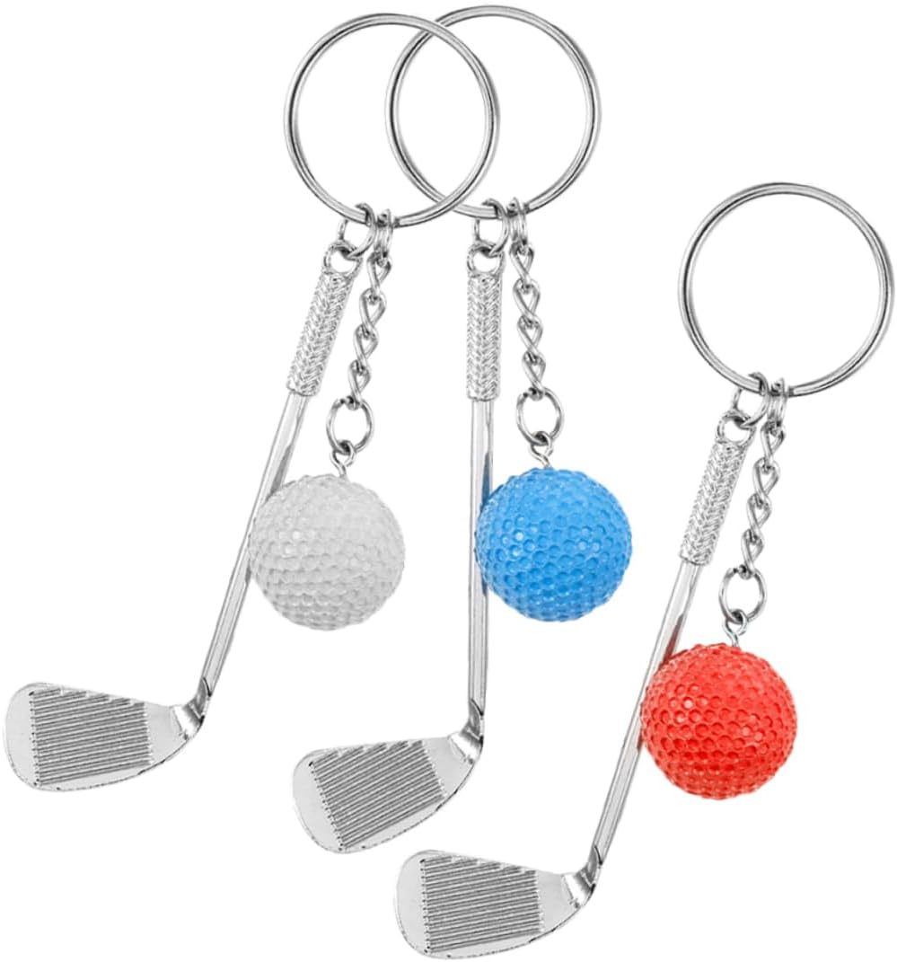 Mipcase Golf Ball Keychain for Golf Lovers