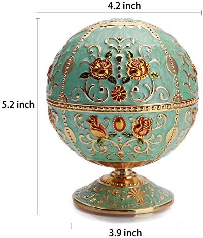K COOL Windproof Ashtray with Lid Metal Portable