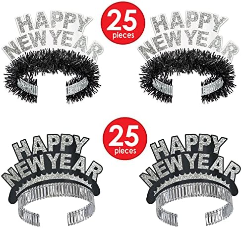 Beistle New Years Eve Party Pack for 100