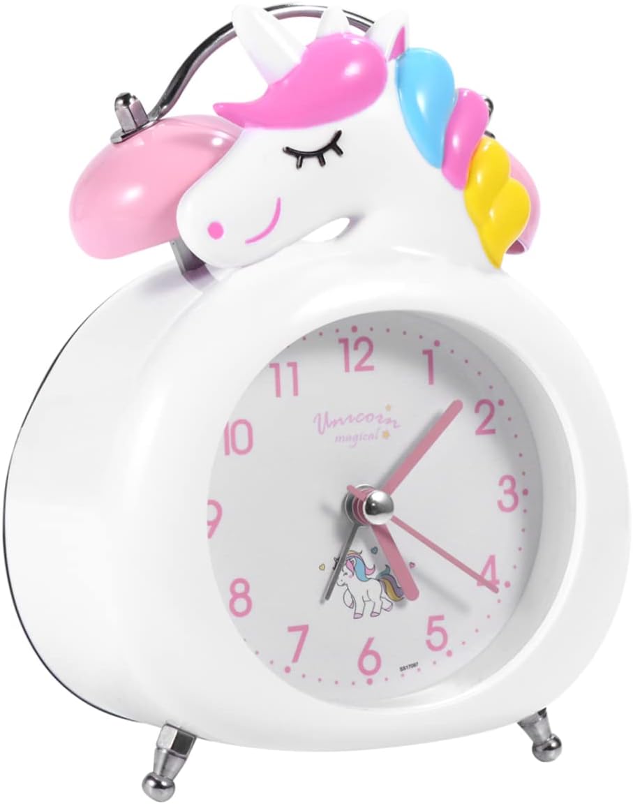 VINTORKY Desktop Alarm Clock Unicorn Design for Kids