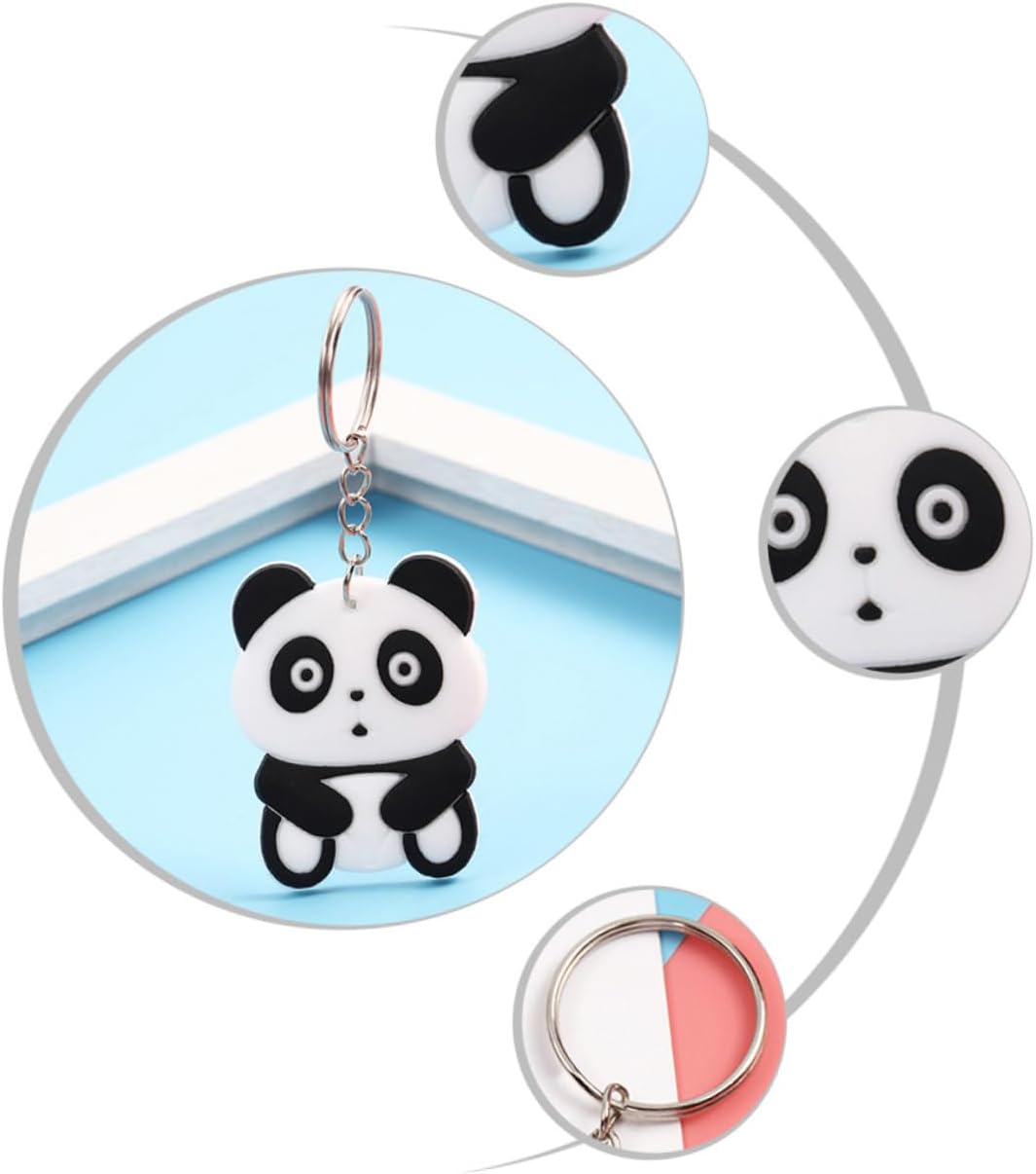 SOIMISS 20pcs Panda Keychain Set for Graduation and Party Favors