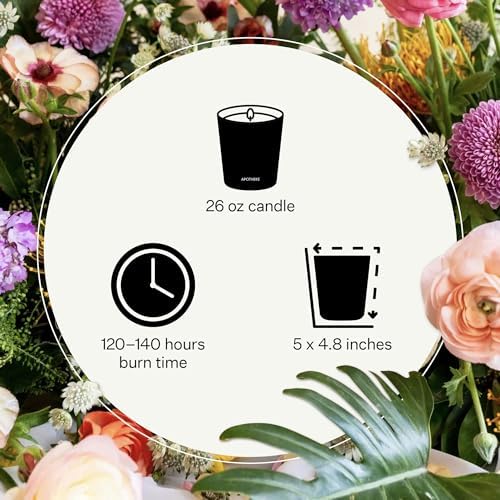 APOTHEKE 3-Wick Sea Salt Grapefruit Candle