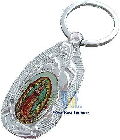Personalized First Communion Keychain Favor 12 PCS Silver