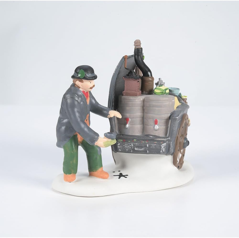 Department 56 Coffee Stall Figurine Set of 2 25 Inch