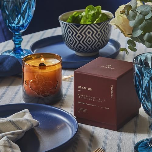 La Veranera Gratitud Candle Violet Blossom