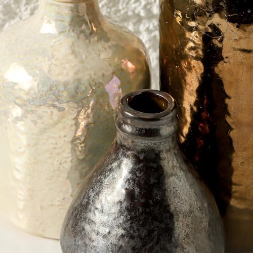 Ceramic Vase Set of 3 Boho Modern Decorative Vases