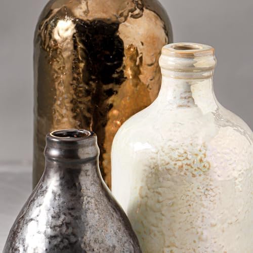 Ceramic Vase Set of 3 Boho Modern Decorative Vases