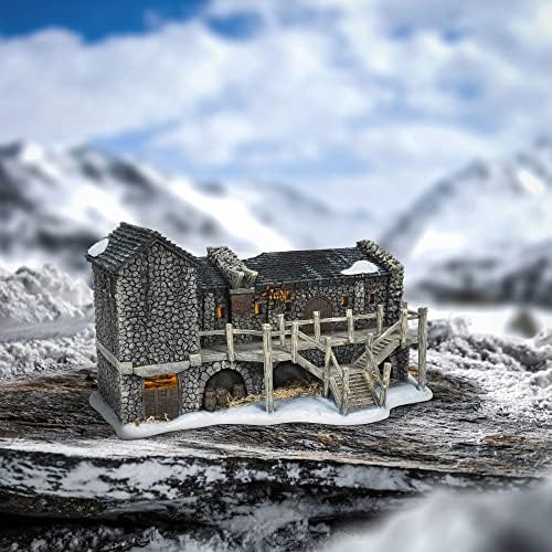 Department 56 Game of Thrones Nights Watch Castle Black Lighted Building