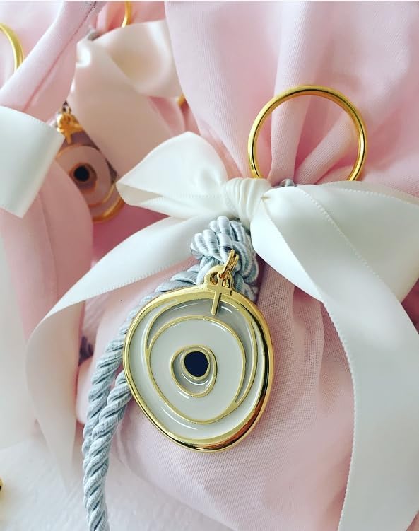 PJ by Design Greek Christening Keyring Set 5 pcs