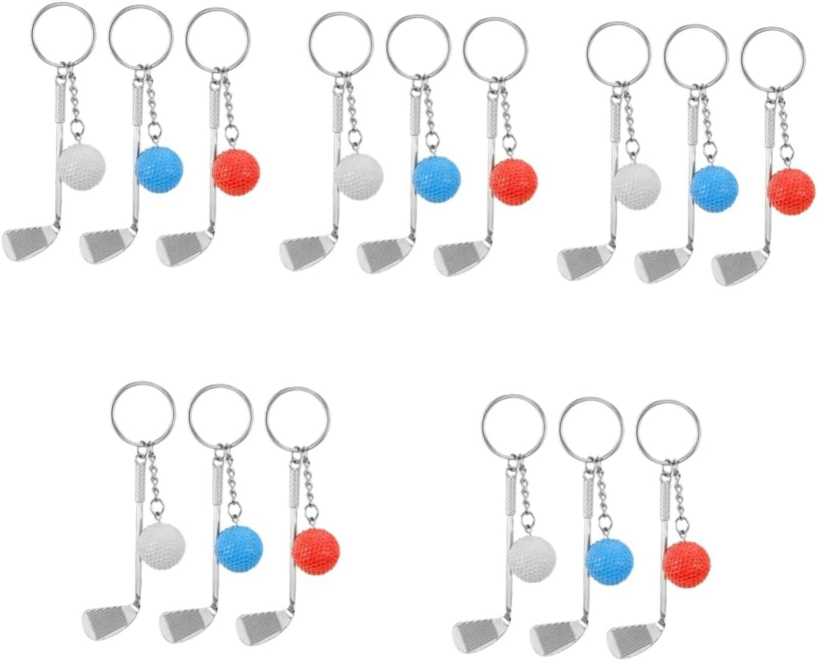 Balacoo Golf Keychain Keyring for Golf Fans