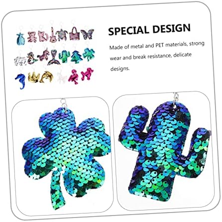 Cabilock Glitter Sequin Keychain for Car and Party Favors