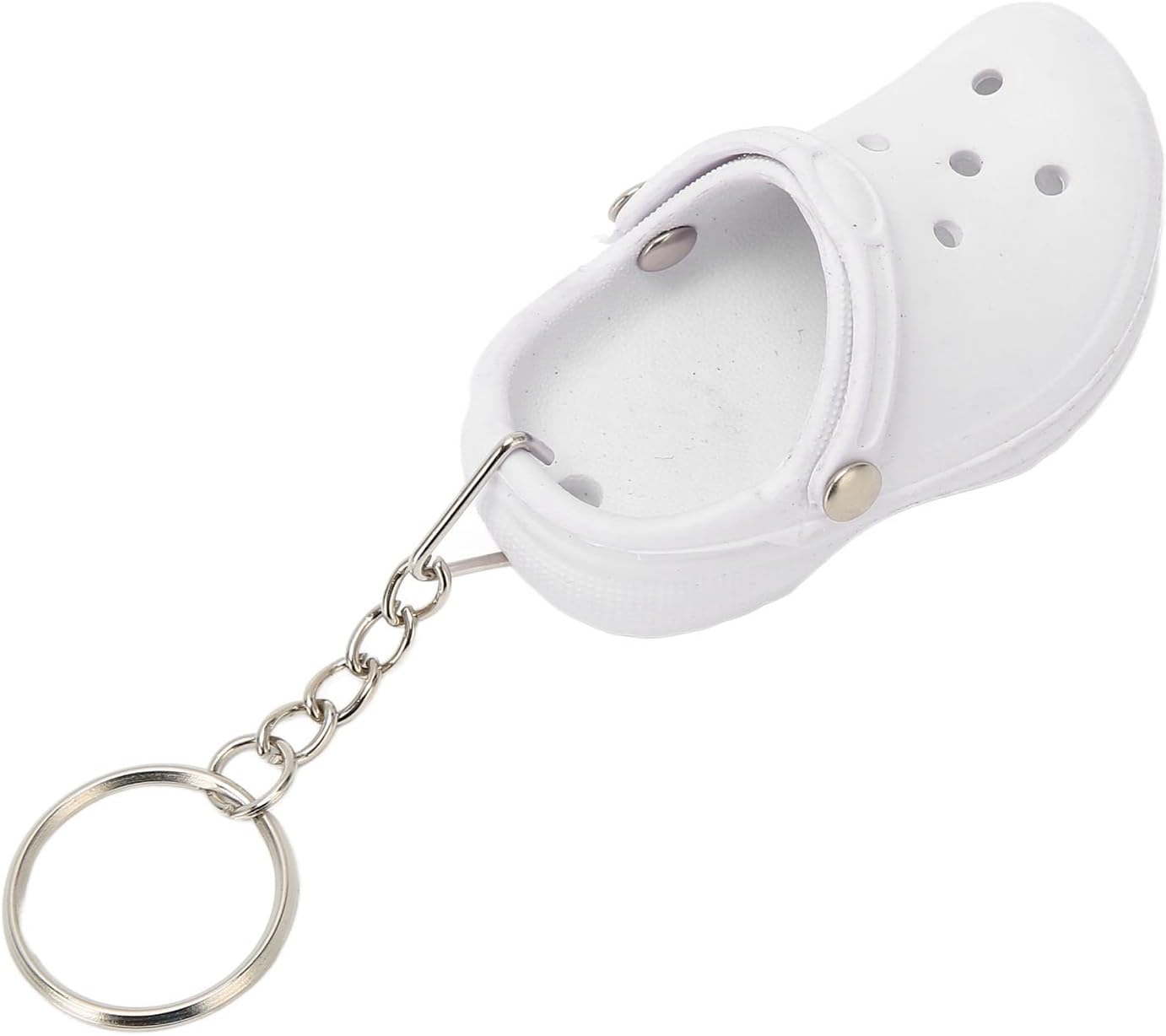 20 Pcs Mini Silicone Shoe Keychains Set