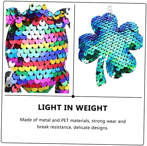 Cabilock Glitter Sequin Keychain for Car and Party Favors