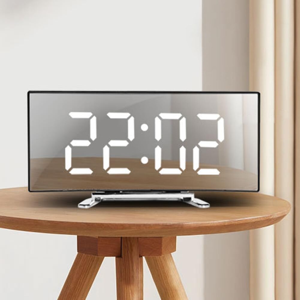 Eforcase Digital Alarm Clock with Temperature Display