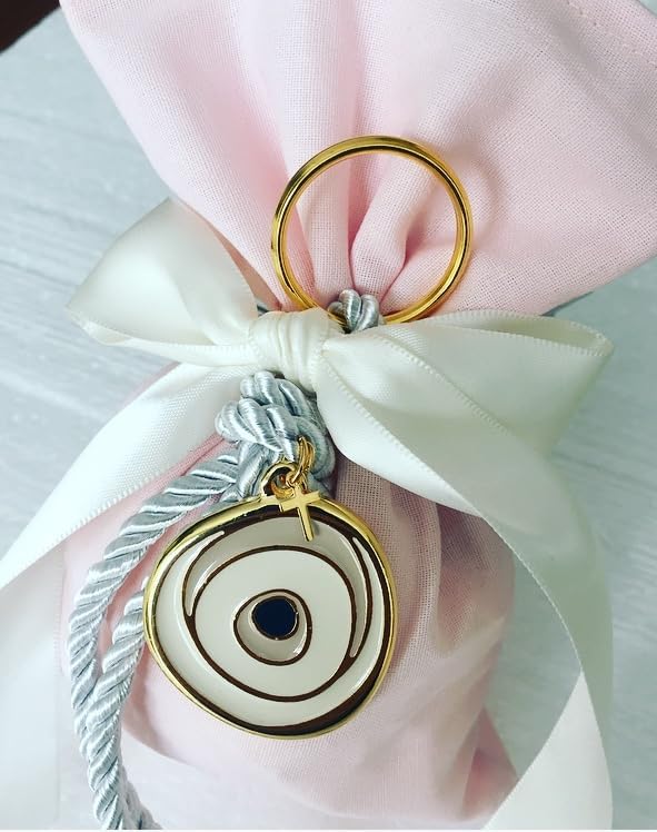 PJ by Design Greek Christening Keyring Set 5 pcs