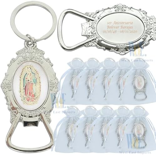 WE Personalized First Communion Keychain Favor 12 PCS