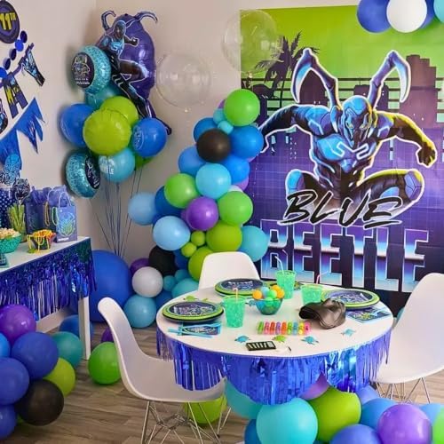 Blue Beetle Scene Setter with Props Pack of 16