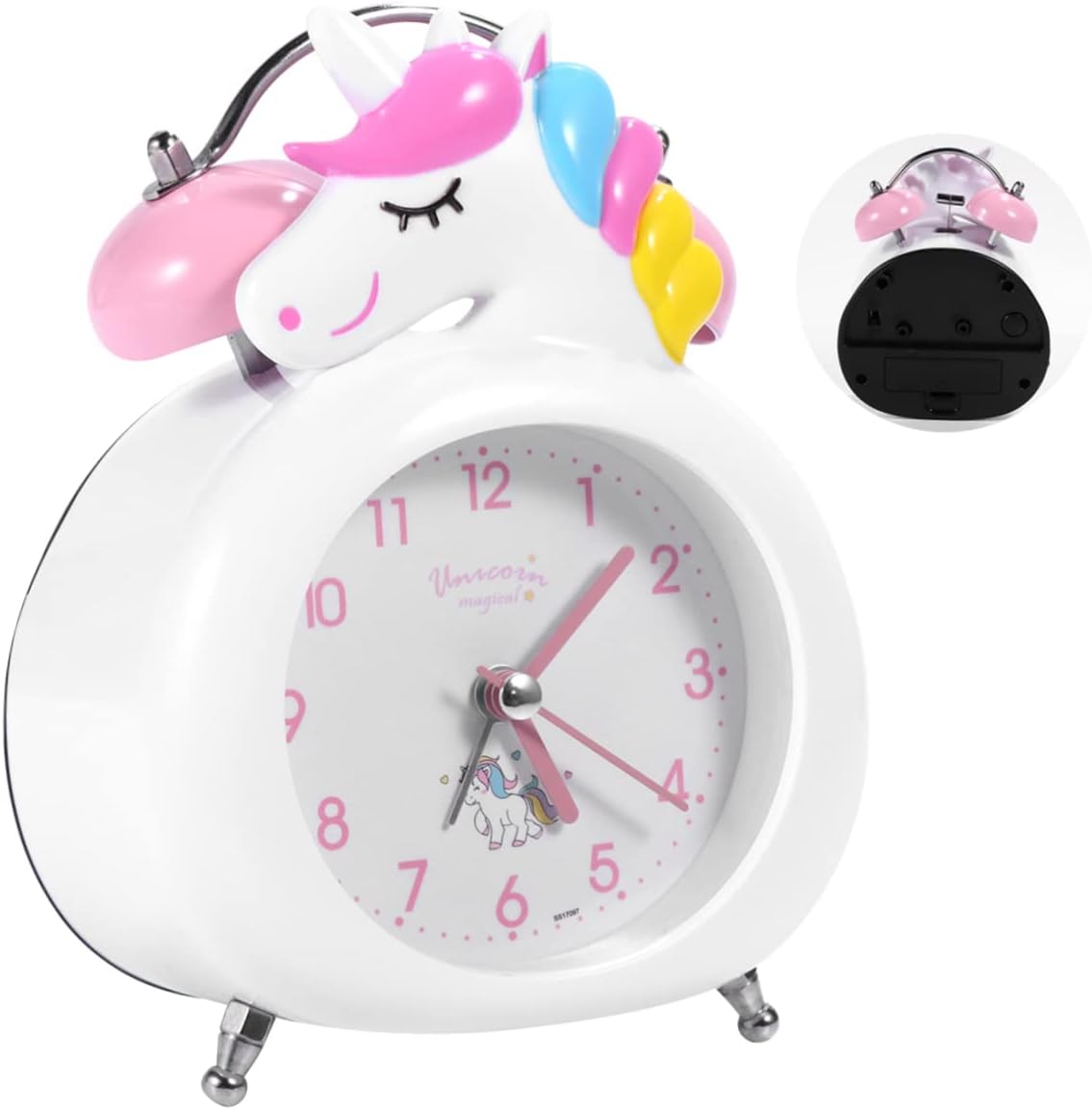 GLEAVI Unicorn Alarm Clock for Home Decor
