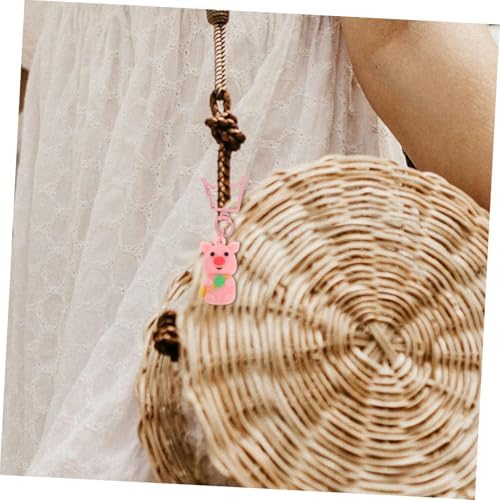 Alipis 20pcs Cute Pig Keychains for Party Favors