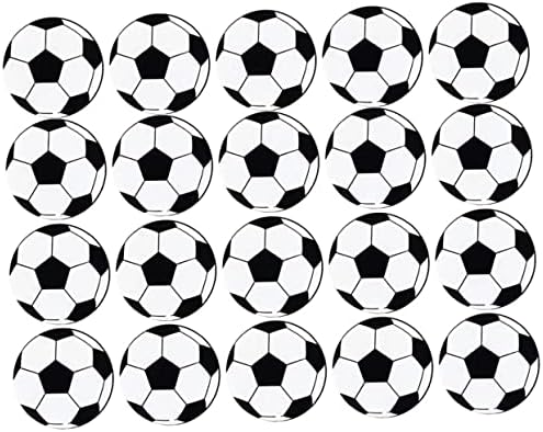 Totority 20pc Soccer Ball Keychains for Backpacks and Parties