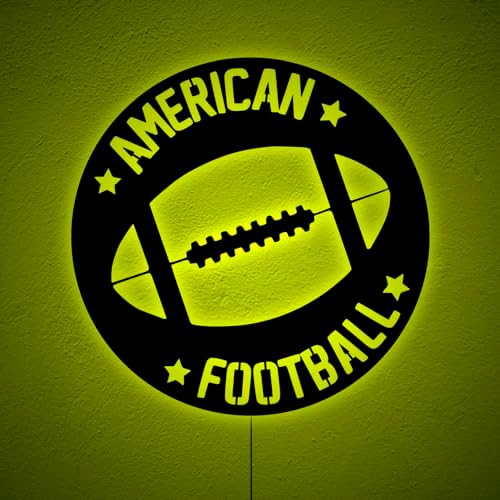 RGB Led Football Wall Art With 16 Colors