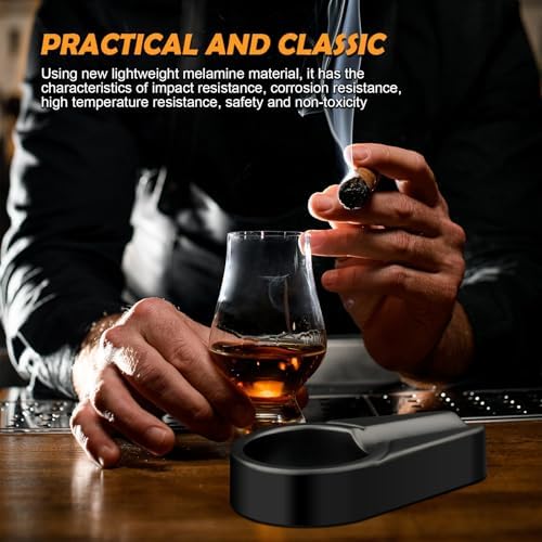 TISFA Cigar Ashtray Lightweight Portable Indoor Outdoor
