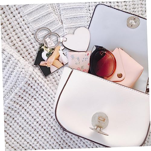 36pcs Sublimation Keychain Blanks for DIY Crafts and Custom Printing