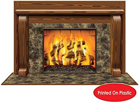 Beistle Fireplace Insta-View Party Accessory