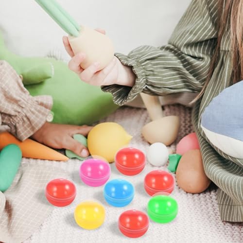 50pcs Transparent Vending Capsules 38mm Gumball Toys