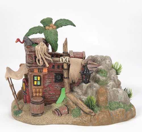 Department 56 Halloween Pirate Haven Lit Building 63 Inch