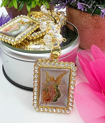 12 Piece Guardian Angel Keychain Party Favor Pack