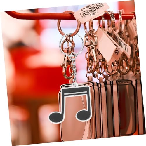 HOOTNEE 20pcs Music Themed Keychains for Party Favors