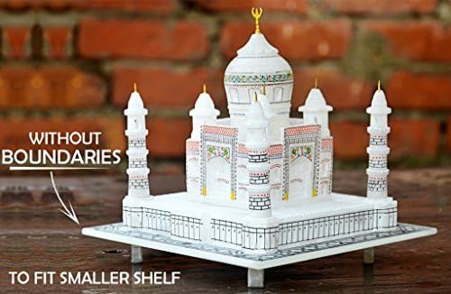 StonKraft 9 Inch Taj Mahal Marble Replica Model