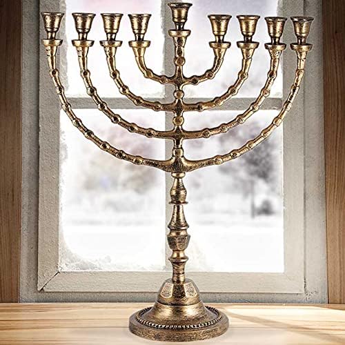 Extra Large Traditional Chanukah Menorah 21 Inch Zion Judaica
