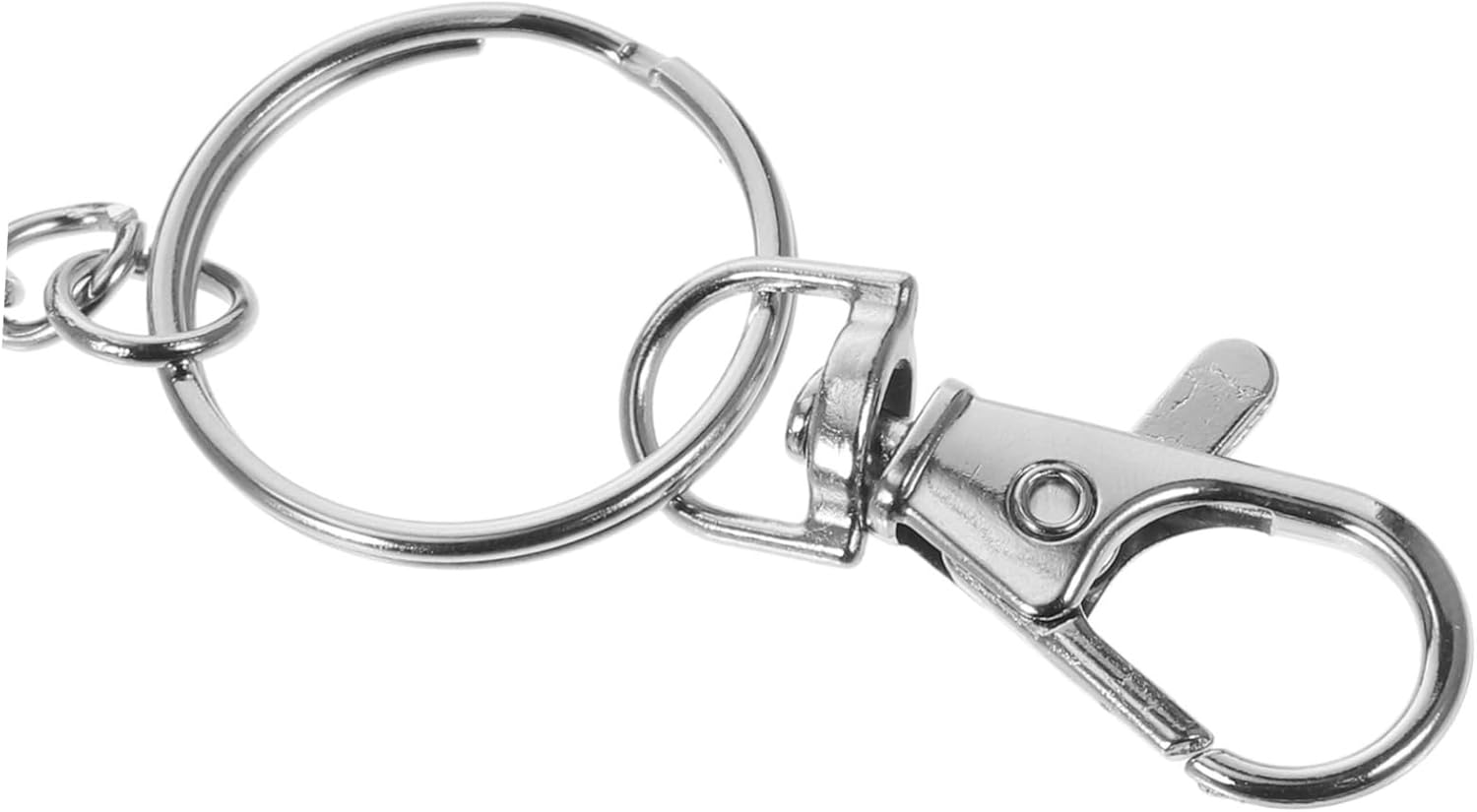 1set Acrylic Keychain Blanks with Accessories for Custom Projects