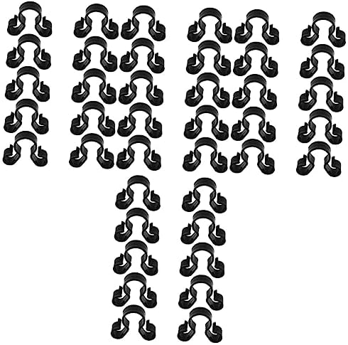 40pcs Dual Slot Candle Holder Safety Clips for Bottles and Wine